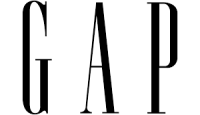 GAP logo with a coupon symbol