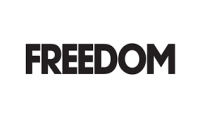 "CouponSwarm logo with the text 'Unlock Freedom'"