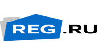 REG.RU logo with a coupon icon