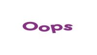 Oops Insurance logo with coupon icon