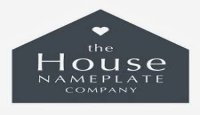 Custom house nameplate with discount coupon